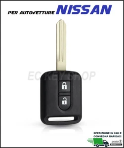 GUSCIO CHIAVE SCOCCA RADIOCOMANDO 2 TASTI NISSAN QASHQUI X-TRAIL MICRA K12 JU  - Foto 1 di 4