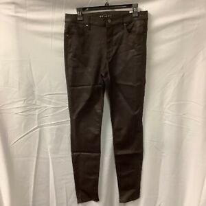 White House Black Market Womens Jeans Cabernet High Rise Coated Skinny Size 10 R