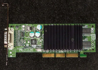 NVIDIA Quadro4 280 64MB AGP 8X Video Card P118 With DMS-59 Connector Fanless - Image 1 of 2