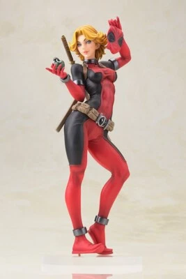 Estatua Kotobukiya Marvel Bishoujo Lady Deadpool escala 1/7 *NUEVA EN CAJA* Foto 1 de 4