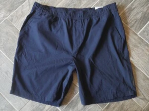 AWESOME Men's Casual Shorts CALVIN KLEIN 2XL w/Stretch $70 Navy Blue NWT - Picture 1 of 4