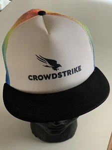 CROWDSTRIKE Cyber Security Hat Cap Trucker Snapback Mesh Crowd Strike - Picture 1 of 5