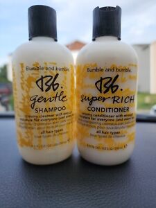 Bumble and Bumble GENTLE SHAMPOO & SUPER RICH CONDITIONER 8.5oz/ 250ml