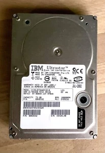 IBM 68 Pin U320 SCSI Hard Drive Ultrastar IC35L073UWDY10-0 - 08K0332 73GB - Picture 1 of 4