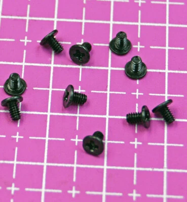 10 X M.2 SSD NVMe drive Mounting screws for computers and laptops Black - Image 1 of 2