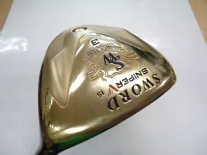 KATANA Golf SWORD SNIPER V 3W Fairway Wood Flex-SR Tour AD With Head Cover F/S - Picture 1 of 6
