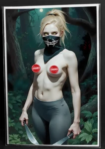 Erica Monster Hunter | SIKTC Cosplay Cover | Wicked Comic Books Ltd. 100w/coa - Picture 1 of 1