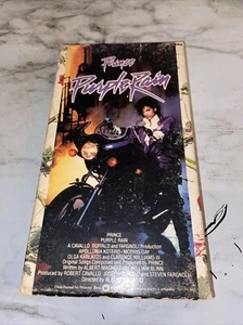 Purple Rain VHS Prince Warner Bros 1st Edition 1984 Pop Rock Music Vintage 80s - Picture 1 of 5