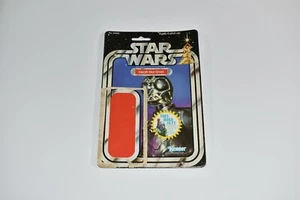 Vintage Star Wars 1978 Death Star Droid BOBA FETT offer 20 card back only - Picture 1 of 2