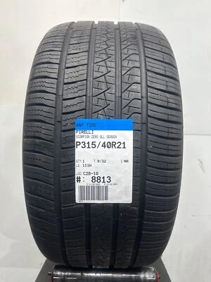 1 Used Pirelli SCORPION ZERO AS P315/40R21 3154021 315/40/21 111 H - 9/32 - Image 1 of 4