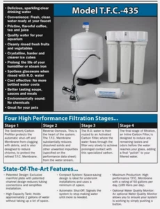 Microline Reverse Osmosis System Drinking System Model TFC 435 New Great Price - Picture 1 of 3