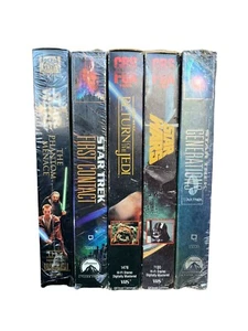 Star Wars & Star Trek VHS Lot of 5 First Contact Generations Phantom Menace ROTJ - Bild 1 von 6