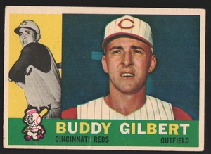 1960 Topps Baseball #359 - Buddy Gilbert RC - Cincinnati Reds 60-061 - Imagen 1 de 2