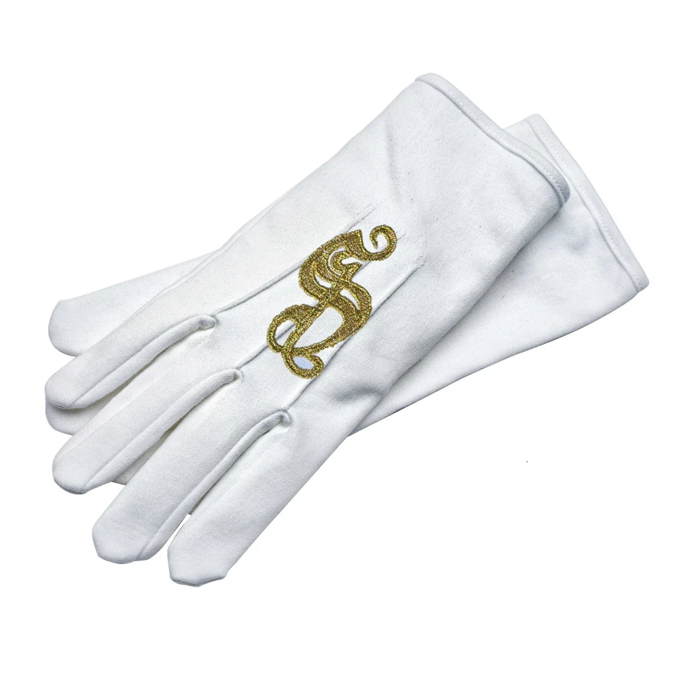 Guantes profesionales de Papá Noel - Inicial bordada - Talla Gent - Calidad superior Foto 1 de 1