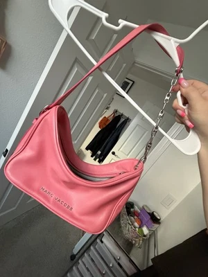 Marc Jacobs Small Leather Pink Handbag - Image 1 of 2