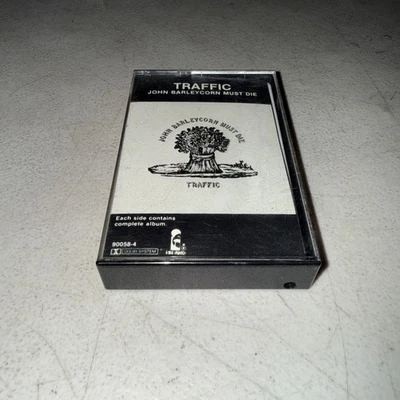 TRAFFIC - JOHN BARLEYCORN MUST DIE CASSETTE ALBUM 1983 (ISLAND RECORDS) - Image 1 of 4