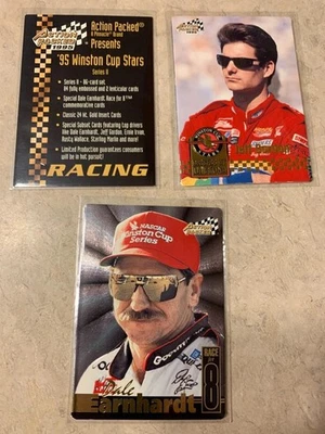 1993 Action Packed Stars Racing Dale Earnhardt & Jeff Gordon Promo SKU#36668 - Image 1 of 2