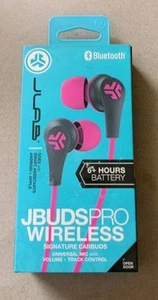 JLab JBuds Pro Wireless Signature Earbuds - (Pink/Grau) - Bild 1 von 6