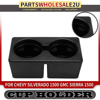 Portavasos consola delantera para Chevrolet Silverado 1500 GMC Sierra 1500 Cadillac Foto 1 de 4