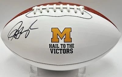 Jim Harbaugh Signed Michigan Wolverines Football Champions PSA/DNA COA - Image 1 of 4