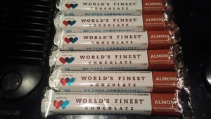 ***NEW* WORLD'S FINEST CHOCOLATE*** (12) Almond x $1.00 Ea Bars - Picture 1 of 2