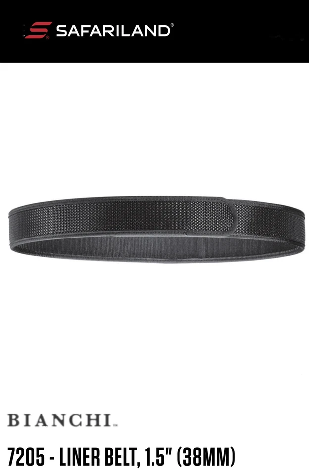 Bianchi 7205 Nylon Belt Liner XLarge MD 17709