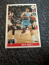 RICK FOX 1991 Front Row Basketball Italian/English #40 North Carolina Tar Heels