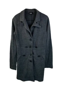 Dolce & Gabbana Coat Jacket Petite Womens Gray Button Blazer Made In Italy - Picture 1 of 5