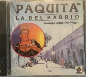 PAQUITA LA DEL BARRIO - Con Grupo Oro Negro CD new Nuevo Envio Rapido - Picture 1 of 2
