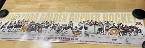 2005-2006 Minnesota Gopher Hockey Signed Poster Phil Kessel + - Picture 1 of 1