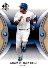 2007 SP Authentic Baseball Card Aramis Ramirez Chicago Cubs #16