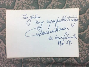 Clément Harari - ¡Cállate cuando hables! - Dark Inclusion - Autografiado 1969 - Imagen 1 de 2