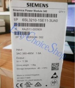 1 PIEZA Nuevo Convertidor de Frecuencia Siemens 6SL3210-1SE11-3UA0 Envío Rápido - Imagen 1 de 1