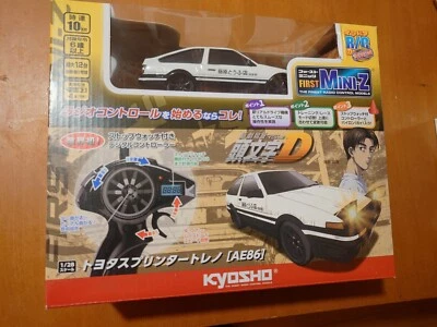 Kyosho RC Car First MINI-Z Initial D Toyota Sprinter Trueno AE86 New 1:28 Scale - Image 1 of 4