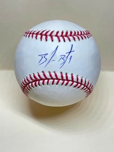 Brandon Belt signed OML Ball - All Star, WS Champ, SF Giants - PSA Auth - Picture 1 of 7