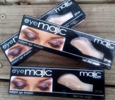 Eye Majic Instant Eyeshadow Shade 16 Pearl Long Lasting Easy (6 Pair) - Image 1 of 4