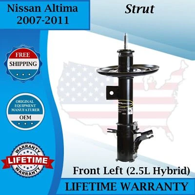 Monroe Genuine OEM Front Left Strut For 2007-2011 Nissan Altima Lifetime Warran. Foto 1 de 4