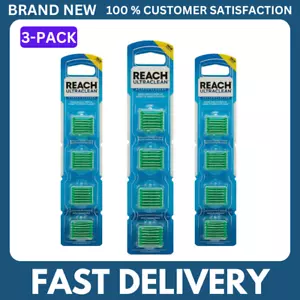 REACH Listerine Ultraclean Flosser Refill Heads, Mint, 28 Ct, 3 Pk, Plaque Remov - Picture 1 of 11