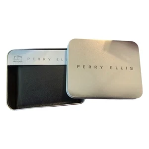 Perry Ellis Passcase Men's Wallet Luxury Quality Premium Leather NEW - Picture 1 of 2