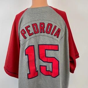 Nike Dustin Pedroia Boston Red Sox Jersey MLB Cooperstown Collection Sewn 2XL - Picture 1 of 5