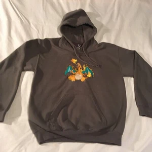 Custom Embroidery￼ Charizard hoodie Pokemon Adult Size Small - Picture 1 of 3