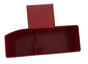 Bernina Record 830 rot Aufbewahrung Caddy Tablett Eimer Zubehör 20172 Nähmaschine - Bild 1 von 3