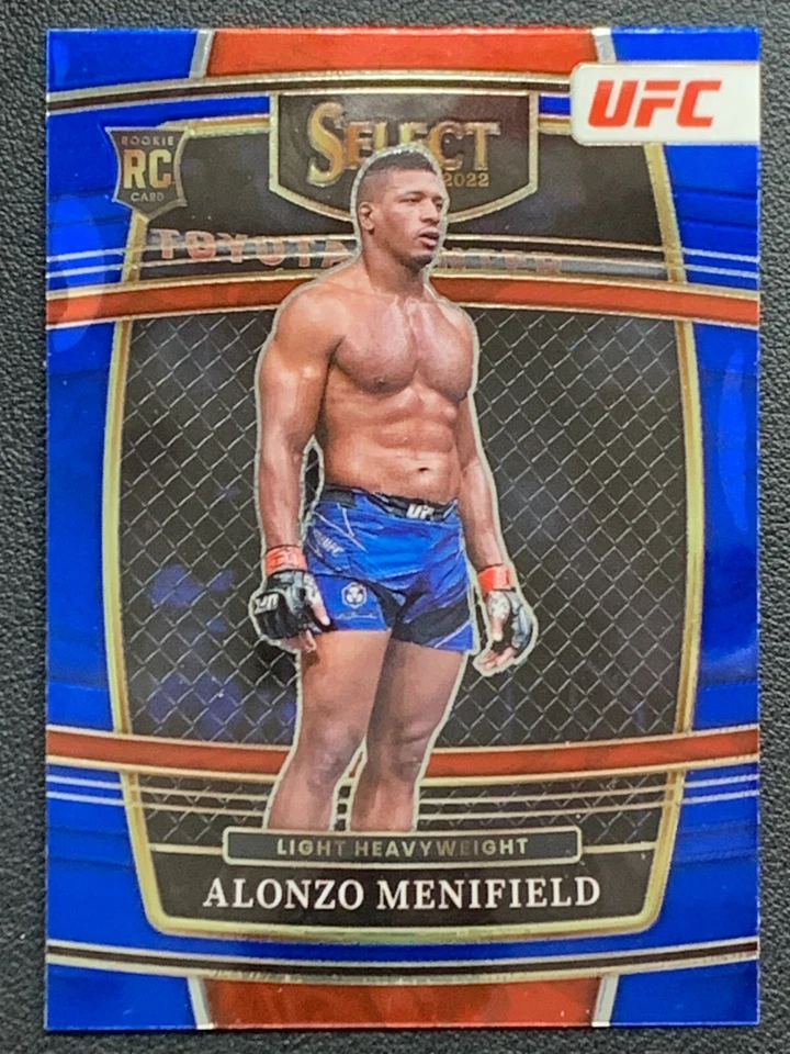 Alonzo Menifield 4 Blue Select UFC 2022 Panini - Image 1 of 4