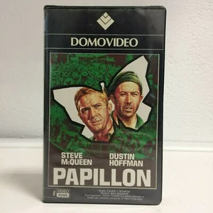 PAPILLON VIDEO V 2000 VIDEOCASSETTA DOMOVIDEO STEVE MCQUEEN DUSTIN HOFFMAN - Imagen 1 de 5