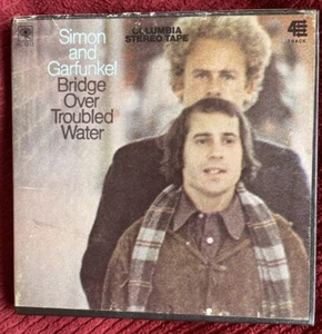 Simon And Garfunkel- Bridge Over Troubled Water Reel To Reel Tape 3 3/4 IPS 1970 - Picture 1 of 3