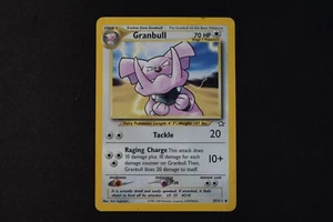 Granbull 37/111 Non Holo Pokemon TCG Card Vintage Neo Genesis Moderate Play - Picture 1 of 2