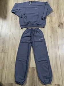 Boohoo Dsgn Studio Double Pocket Oversized Tracksuit Size S - Picture 1 of 8