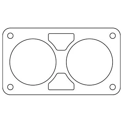 Cometic Fuel Injection Throttle Body Mounting Gasket Fits Ford 4.6L DOHC Throttl - Image 1 of 2