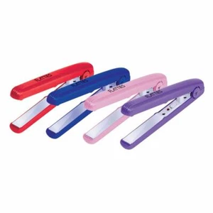 Tyche FLATTIES Ceramic Mini Flat Iron hair straightener Travel Size 0.5 inch - Picture 1 of 4