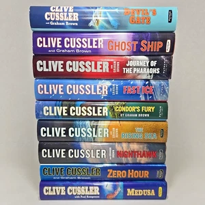 Clive Cussler Hardcover Posten NUMA Dateien - 9 Bücher - Bild 1 von 22